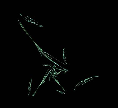 Dijital fraktal resimlerinden birinin resmi