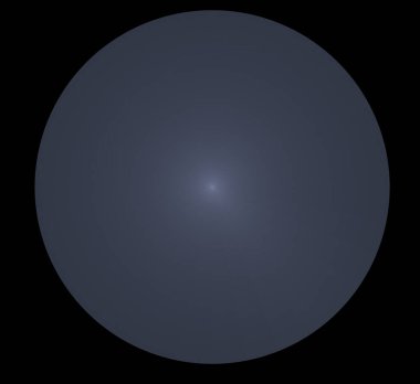 Dijital fraktal resimlerinden birinin resmi