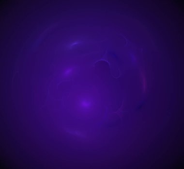 Dijital fraktal resimlerinden birinin resmi