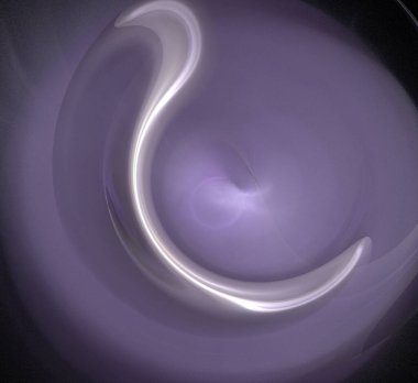 Dijital fraktal resimlerinden birinin resmi