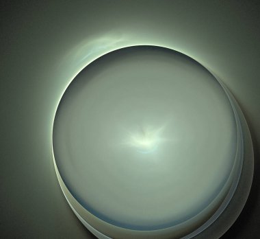 Dijital fraktal resimlerinden birinin resmi