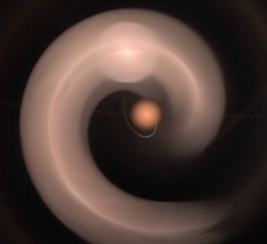 Dijital fraktal resimlerinden birinin resmi