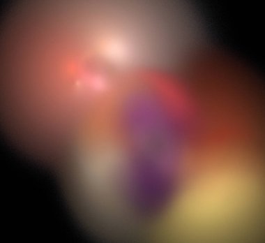 Dijital fraktal resimlerinden birinin resmi