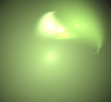 Dijital fraktal resimlerinden birinin resmi