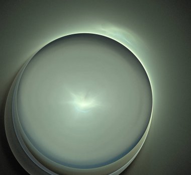 Dijital fraktal resimlerinden birinin resmi