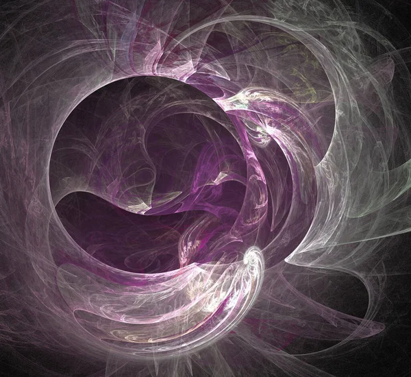 Dijital fraktal resimlerinden birinin resmi