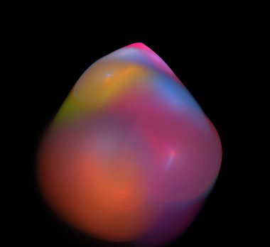 Dijital fraktal resimlerinden birinin resmi