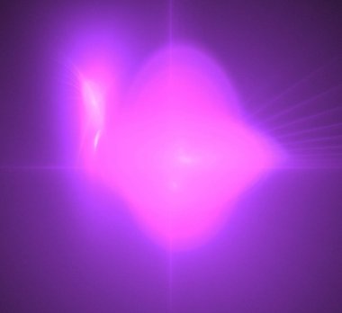 Dijital fraktal resimlerinden birinin resmi