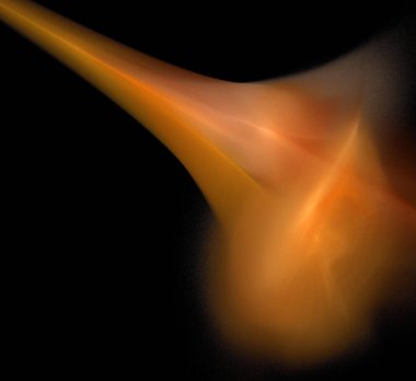 Dijital fraktal resimlerinden birinin resmi