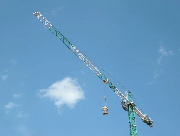 House Develop Crane Tower — Stock Photo, Image