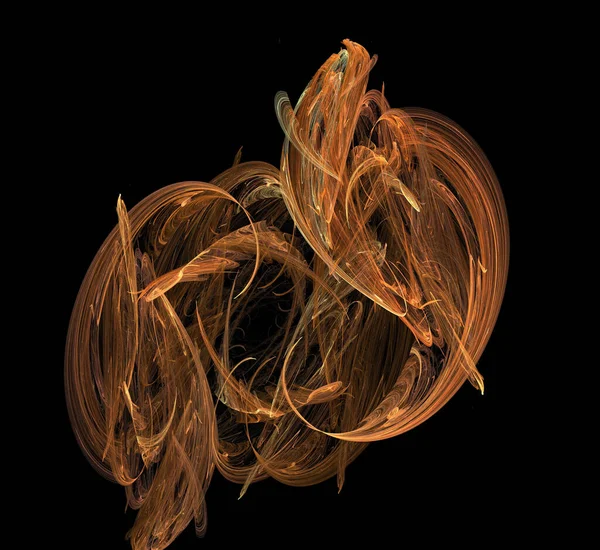 Dijital fraktal resimlerinden birinin resmi