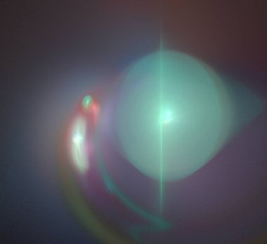 Dijital fraktal resimlerinden birinin resmi