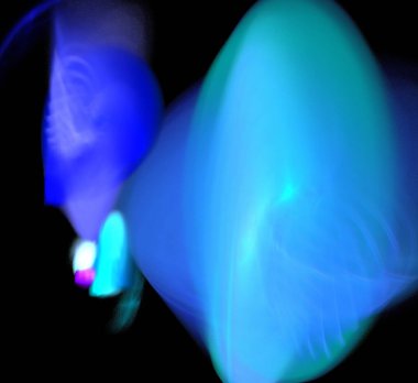 Dijital fraktal resimlerinden birinin resmi