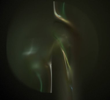 Dijital fraktal resimlerinden birinin resmi