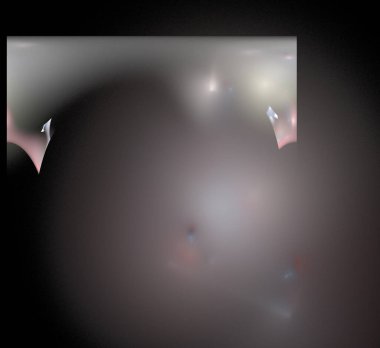 Dijital fraktal resimlerinden birinin resmi