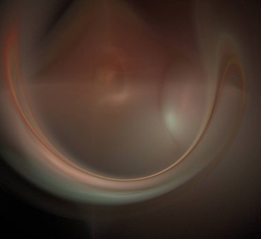 Dijital fraktal resimlerinden birinin resmi