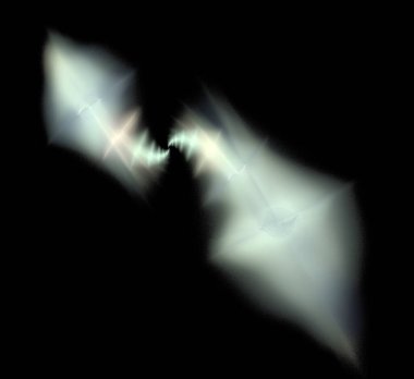 Dijital fraktal resimlerinden birinin resmi