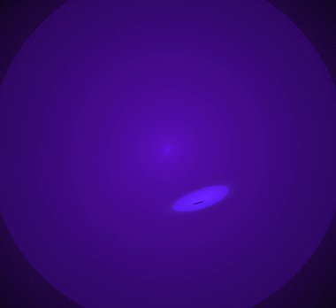 Dijital fraktal resimlerinden birinin resmi