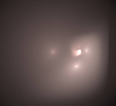 Dijital fraktal resimlerinden birinin resmi