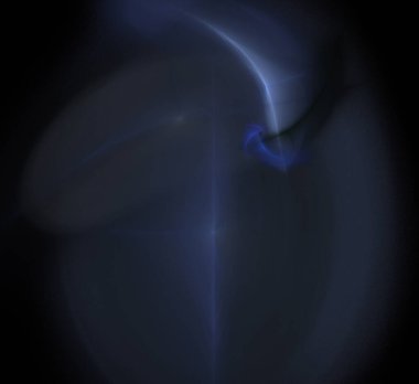 Dijital fraktal resimlerinden birinin resmi