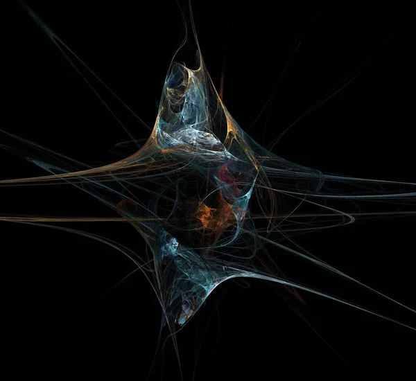 Imagen Uno Ilustración Fractal Digital — Foto de Stock