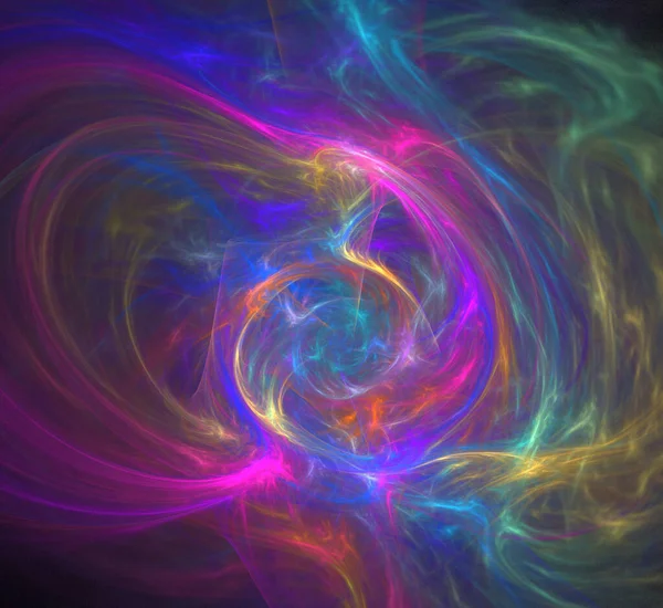 Dijital fraktal resimlerinden birinin resmi