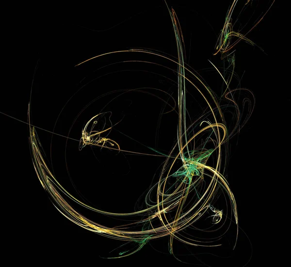 Dijital fraktal resimlerinden birinin resmi