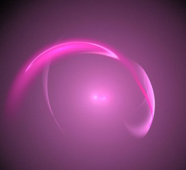 Dijital fraktal resimlerinden birinin resmi