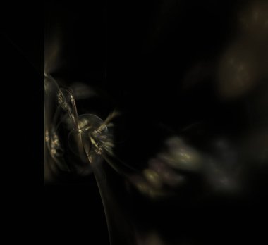 Dijital fraktal resimlerinden birinin resmi