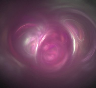 Dijital fraktal resimlerinden birinin resmi