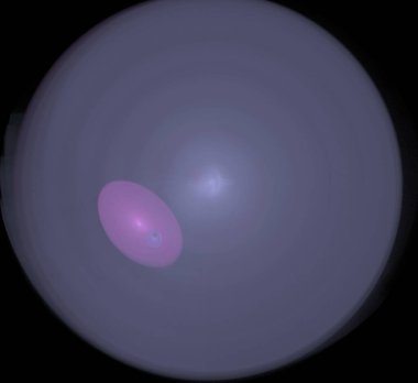 Dijital fraktal resimlerinden birinin resmi