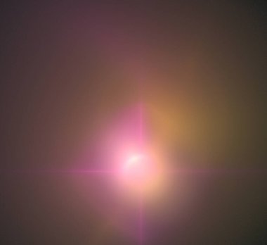 Dijital fraktal resimlerinden birinin resmi