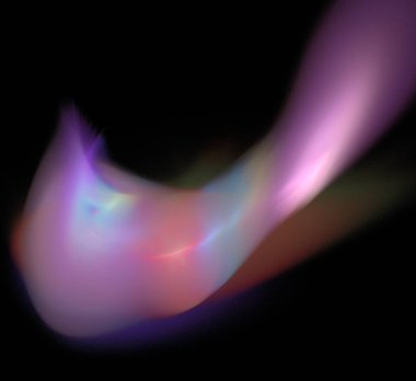 Dijital fraktal resimlerinden birinin resmi