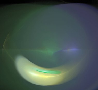 Dijital fraktal resimlerinden birinin resmi