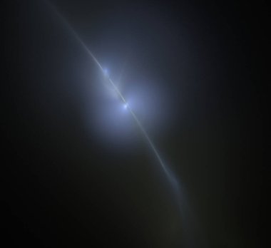 Dijital fraktal resimlerinden birinin resmi