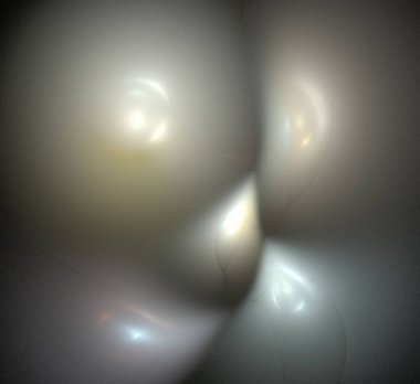 Dijital fraktal resimlerinden birinin resmi