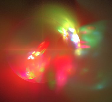 Dijital fraktal resimlerinden birinin resmi