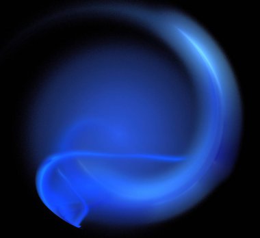 Dijital fraktal resimlerinden birinin resmi