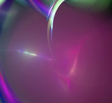 Dijital fraktal resimlerinden birinin resmi