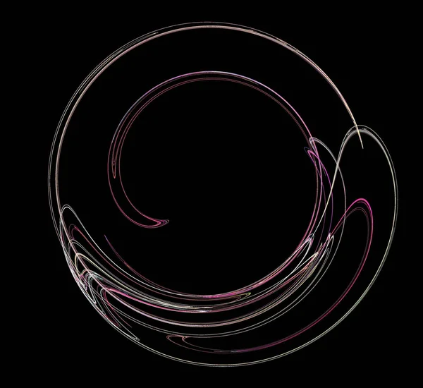 Dijital fraktal resimlerinden birinin resmi