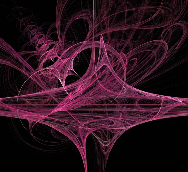 Dijital fraktal resimlerinden birinin resmi