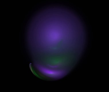 Dijital fraktal resimlerinden birinin resmi