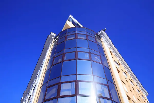 Edge Office Building Sky Background — Stock Photo, Image