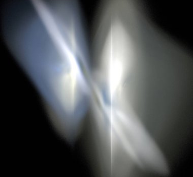 Dijital fraktal resimlerinden birinin resmi