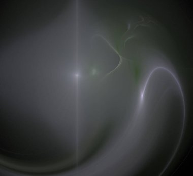 Dijital fraktal resimlerinden birinin resmi