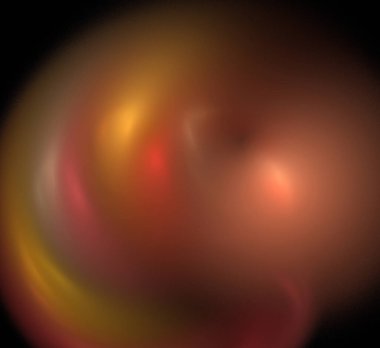 Dijital fraktal resimlerinden birinin resmi