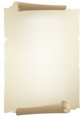 Old paper banner clipart