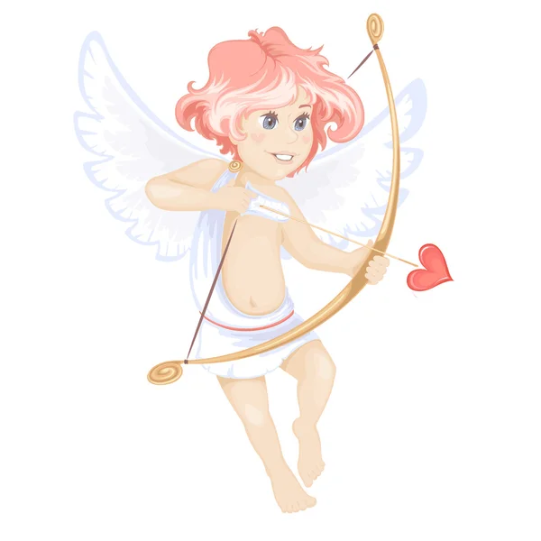 Cupido bonito — Vetor de Stock