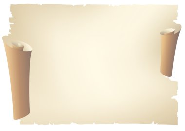 Eski kağıt afiş, eps10