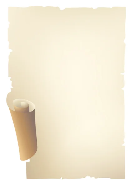 Ancienne bannière en papier, eps10 — Image vectorielle